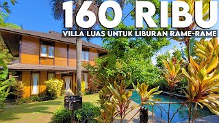 VILLA LIBURAN MURAH DI LEMBANG  Review Villa Bandung Barat  Villa Gardenia Bandung [upl. by Ydnew]