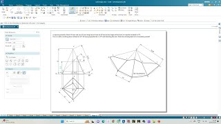 Development of Lateral Surfaces of Solids Square Pyramid 02 [upl. by Koerlin]