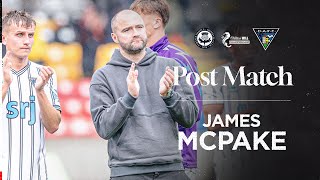 Partick Thistle  21092024  James McPake [upl. by Ynnot]