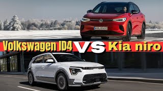 Is Volkswagen Really Worth the Extra 14k Volkswagen ID 4 GTX AWD VS Kia Niro Advance 2024 [upl. by Atolrac]