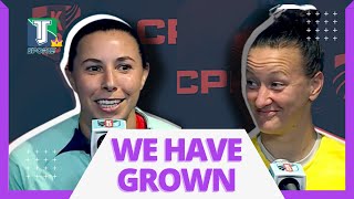 Almuth Schult amp Vanessa DiBernardo TALK about KC Current NWSL Playoffs WIN against NC Courage [upl. by Eecal166]