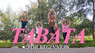 Day 1430 25 minute Full Body Tabata for Beginners  Follow along No Equipment Needed [upl. by Abekam714]