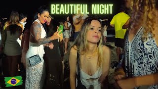 Noite em Maresias Caminhando na Noite de Réveillon 🇧🇷 São Paulo Brazil【4K UHD】NIGHTLIFE [upl. by Norah]