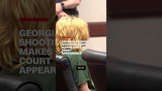 Georgia school shooting suspect makes first court appearance [upl. by Ayanat404]