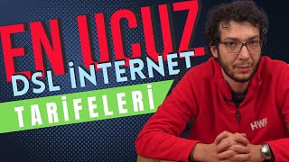 En Ucuz İnternet Fiyatları  Güncel DSL Tarifeler Ocak 2024 [upl. by Esialb]