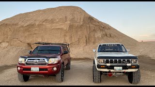 1982 Toyota PickUp 22RTE New Gen Vs Old [upl. by Oirotciv]