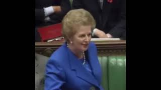 Mrs Thatcher  No No No to An UnDemocratic European Union [upl. by Araiet]