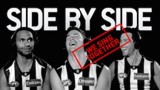 New recruits sing Good Old Collingwood Forever [upl. by Jojo]