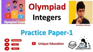 Olympiad on Integers Class 6789 Practice Exercise Basic Maths [upl. by De294]