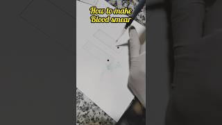 How to prepare blood smear  Hematology practical  Laishman stain [upl. by Lohman231]