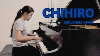 CHIHIRO  Billie Eilish Piano Cover [upl. by Hazlip238]