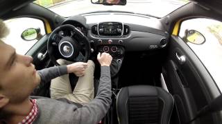 Abarth 595 Competizione 2016  Cold Start amp onboard drive [upl. by Marasco131]