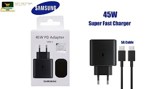 Samsung 45W PD Charger  For Galaxy S and Note Series [upl. by Noni]