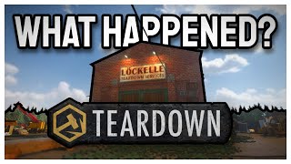 Teardown is Dead [upl. by Nnylrebma369]