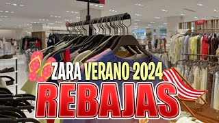 REBAJAS ZARA JULIO 2024  BUENO BONITO Y BARATO [upl. by Ynnaf]