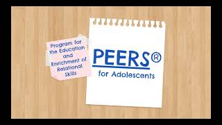 PEERS for Social Skills in Adolescents with ASD [upl. by Pendleton483]