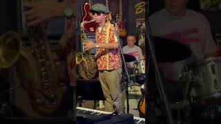 【Bright lights big citysaxophone solo】20230826 bluesjam saxophone shorts [upl. by Assej]