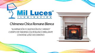 Chimenea Decorativa con Calefactor [upl. by Rachael]