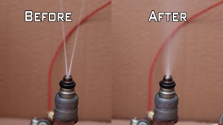 Fuel Injection cleaning in less than 5 MinutesHOW TO clean injection Directly without disassembling [upl. by Corder158]