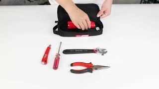 Best Tool Pouch  Zipper Canvas Tool Bag with Zipper Rough Enough Small Tool Bag RE8264 [upl. by Marko706]