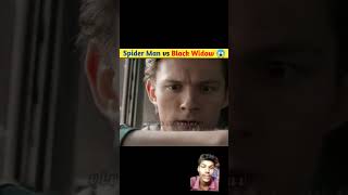 Spiderman Vs Black Widow 😱viral marvel ironman shorts avengers mayankchaurasia [upl. by Aserat847]