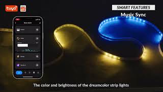 Tuya Smart Dreamcolor Strip Lights Solution [upl. by Nedgo]