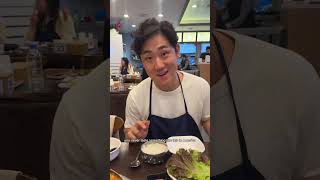 hole in the wall restaurant in korea 🇰🇷 bossam armystew korea koreanfood mukbang seoul [upl. by Ag449]