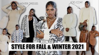 HOW TO STYLE ITEMS FOR THE FALL amp WINTER FT LULUS  BOOTS  CARDIGANS  COATS MORE  iDESIGN8 [upl. by Eciruam959]