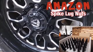 Spike Lug Nuts bought on Amazon  4th Gen Ram 2500 [upl. by Snow]