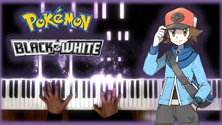 Unwavering Emotions  Pokémon Black and White  Piano Cover [upl. by Fiorenza37]