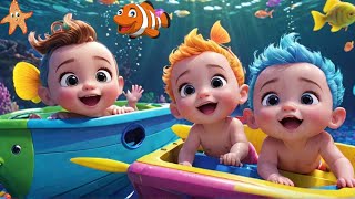 Row Row Row Your Boat 🚤  Nursery Rhymes amp Kids Songs  Rhymes for kids  ChuChuTV CoComelon [upl. by Nova627]