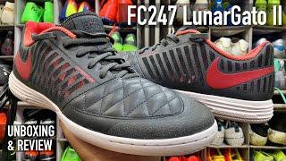 NIKE FC247 LunarGato II  UNBOXING amp REVIEW 🔥 [upl. by Aoh]