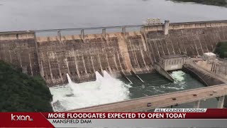 More floodgates could open Thursday on Mansfield Dam [upl. by Nosnhoj]