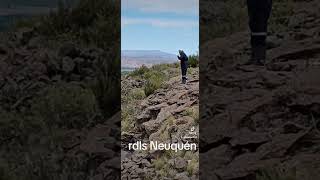 Este es un mirador desde Mendoza a rincón de los sauces Neuquén incluso hay un fogón para asado [upl. by Belloir]