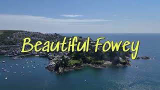 Fowey and Polruan in the sunshine by drone [upl. by Swann838]