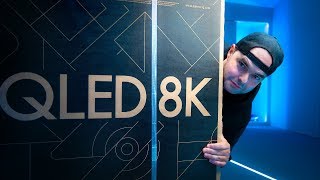 O MAIOR UNBOXING SAMSUNG  8K [upl. by Kaz]