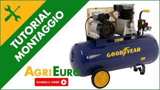 Montaggio compressore Elettrico Goodyear GY3100B [upl. by Nyllij]