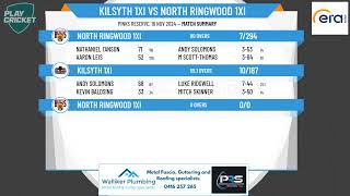 Kilsyth 1XI v North Ringwood 1XI [upl. by Enened265]