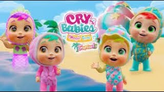 Unboxing Cry Babies Magic Tears  Tropical Edition Toy [upl. by Nevaeh]