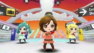 Tricolore Airline feat MEIKO  Hatsune Miku and Future Stars Project Mirai PV 4K [upl. by Ashbey]