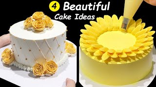 How To Make Cake Decorating Tutorials for Beginners  Homemade cake decorating ideas  Cake Design [upl. by Faust201]