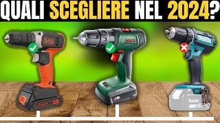 I Migliori Trapani Avvitatori a Batteria QualitàPrezzo de 2024 NON Comprare Prima di Vedere Questo [upl. by Sigfried377]