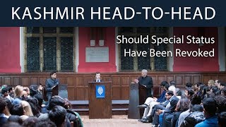 The Crisis in Kashmir  HeadtoHead Debate at The Oxford Union [upl. by Terzas]