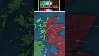 Irish takeover of Scotland alt history shorts ireland scotland uk [upl. by Nerradal]