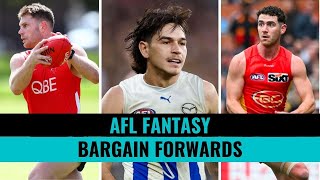 AFL Fantasy 2024 Bargain Forwards [upl. by Mcspadden]