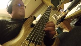 Last Train Home  Pat Metheny  6 String Bass Cover [upl. by Ellingston]