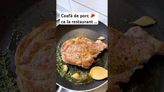 Ceafă de porc 🥩 ca la restaurant … [upl. by Leschen]