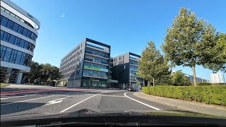 Driving in Germany 🇩🇪 Darmstadt to Bad Homburg Beautiful Morning great weather drivetochill travel [upl. by Anerys]