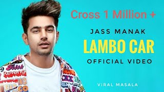 Jass Manak  Lambo Car  Official Video  New Punjabi Song [upl. by Bentley]