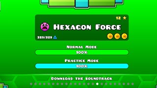 Hexagon forceGeometry dash [upl. by Arehc864]